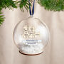 Family Puzzle Personalised Christmas Bauble, thumbnail 2 of 2