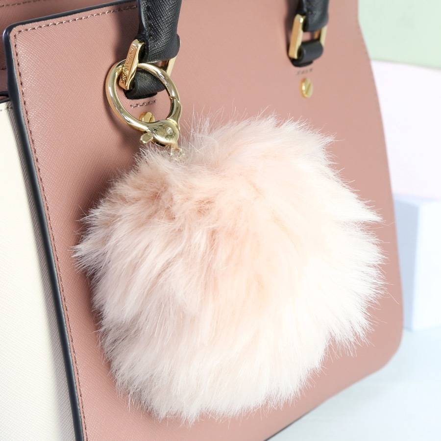 fluffy bag charm or keyring by lisa angel | notonthehighstreet.com