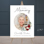 Celebration Of Life Poster With Red Roses, thumbnail 1 of 4