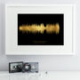Personalised Limited Edition Sound Wave Print, thumbnail 4 of 9