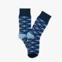 Batik Blue Socks, thumbnail 2 of 3