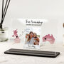 Personalised Best Friend Distance Map Plaque, thumbnail 1 of 2