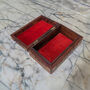 Gothic Wooden Gift; Floral Triquetra Carved Box, thumbnail 2 of 5