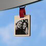 Personalised Wooden Photo Car Ornament, thumbnail 1 of 6