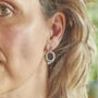 Yes/No Spinning Stud Earrings, thumbnail 2 of 2