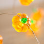 Halloween Pumpkin Micro LED String Fairy Lights, thumbnail 2 of 6