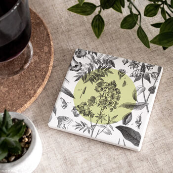 Botanical Coasters Pack Of Four, 3 of 9