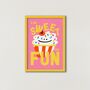 Cake Affirmation Art Print, thumbnail 8 of 9