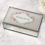 Personalised Floral Jewellery Box Gift, thumbnail 3 of 4