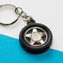 'Best Dad' Tyre Keyring, thumbnail 5 of 7