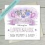 New Mummy And Daddy Baby Congratulations Card, thumbnail 1 of 4