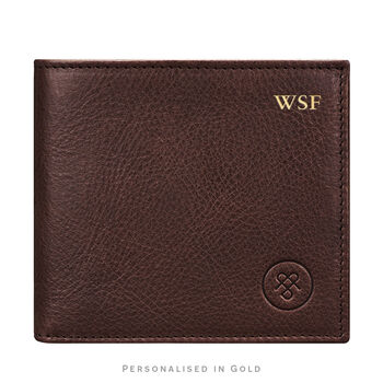 Personalised Soft Leather Wallet 'Ticciano Soft Grain', 10 of 12