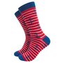 Men's Bamboo Socks Gift Box Nautical Lobsters, thumbnail 4 of 5