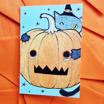 'Halloween' Mixed Pack Of Eight Cards, 2 of 9