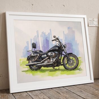 Motorbike Print Gift, 4 of 7