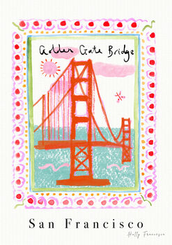 Golden Gate Bridge San Francisco California Print, 2 of 4