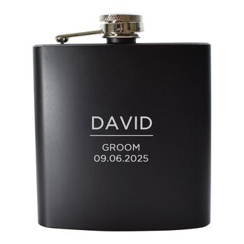 Wedding Party Hip Flask, 2 of 12