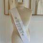 Bride Hen Party Pearl Personalised Sash, thumbnail 2 of 5
