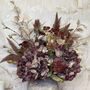 'Nutmeg' Faux Hydrangeas Flower Bouquet, thumbnail 2 of 3