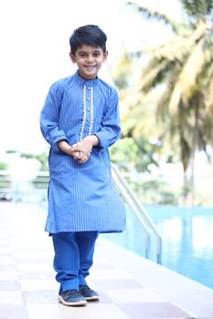 Boys Regal Majesty Kurta Set, 2 of 3