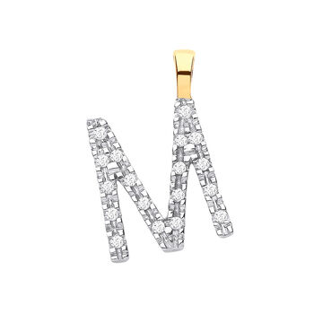 Fine Diamond 9ct Solid Gold Initial Letter Pendant Necklace, 12 of 12