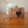 Personalised Wooden Gears And Cogs Keyring, thumbnail 3 of 6
