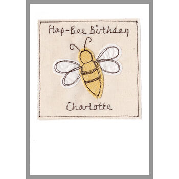 Personalised Bumble Bee 1st Birthday Card, 11 of 12