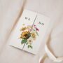 Sunflower Gatefold Wedding Invitations, thumbnail 2 of 5