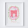 Arc De Triomphe Art Print, Paris City Scene, thumbnail 7 of 7