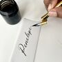 Vellum Calligraphy Place Cards, thumbnail 5 of 5