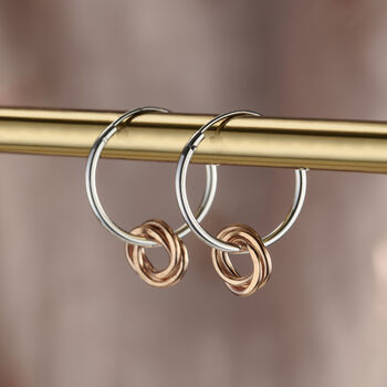 Russian Ring Hoop Earrings, 2 of 6