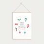 Personalised First Christmas Baby Print, thumbnail 9 of 9