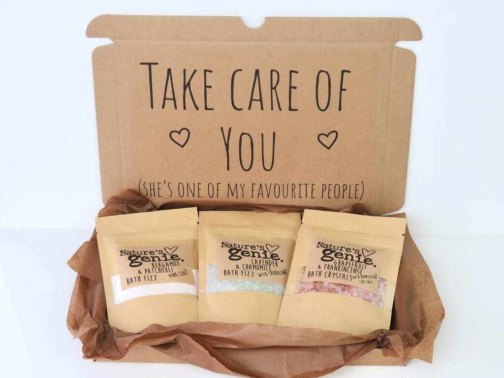 Take Care Of You Bath Gift Box, 1 of 4
