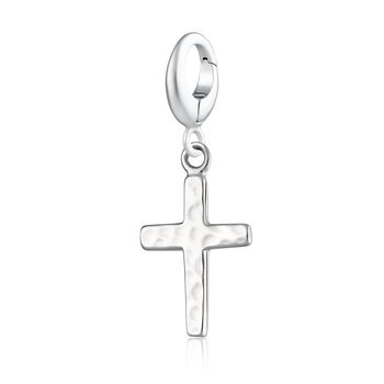 Sterling Silver Cross Necklace, 4 of 7