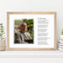 Personalised Photo Poem Girlfriend Art Print, thumbnail 7 of 10