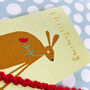 Mini Gold Foiled Christening Card, thumbnail 4 of 4
