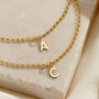 Petite 9ct Gold Multi Initial Bracelet, thumbnail 6 of 6
