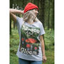 Shroom And Gloom Women's Slogan T Shirt, thumbnail 4 of 6