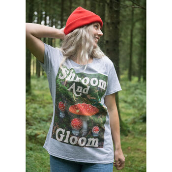 Shroom And Gloom Women's Slogan T Shirt, 4 of 6