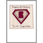 Personalised Superhero Birthday Card For Her, thumbnail 3 of 12