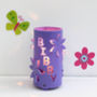 Personalised Flower Night Light Ideal New Baby Gift, thumbnail 11 of 12