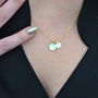 Personalised Gemstone Initial Necklace, thumbnail 5 of 7