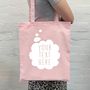 Personalised Thought Bubble Tote Bag, thumbnail 6 of 7