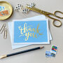 Thank You Script Box Set Of Eight Pastel Note Cards, thumbnail 2 of 10