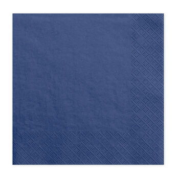 Navy Blue Paper Napkins, 3 of 5
