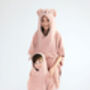 Rabbit Children's Hooded Towel Poncho, thumbnail 6 of 7