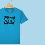 'Feral Child' Kids T Shirt, thumbnail 9 of 10