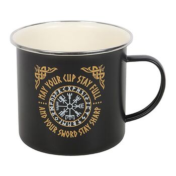 Viking Compass Enamel Mug, 2 of 2