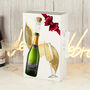 Birthday Recycled Champagne Bottle Box And Glass Gift Set, thumbnail 4 of 5