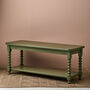 Harlow Bench In Olive, thumbnail 2 of 4